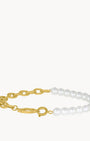 Bold Timeless Pearl Charm Bracelet