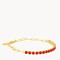 January Birthstone Passion Starlight Charm Bracelet