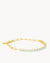 March Birthstone Peace Starlight Charm Bracelet