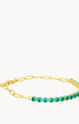 May Birthstone Friendship Starlight Charm Bracelet
