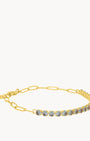 June Birthstone Strength Starlight Charm Bracelet