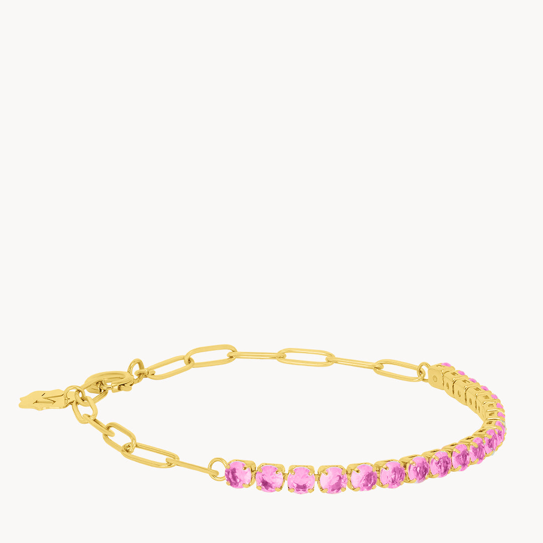 July Birthstone Joy Starlight Charm Bracelet