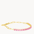 July Birthstone Joy Starlight Charm Bracelet