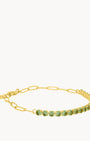 August Birthstone Beauty Starlight Charm Bracelet