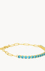 September Birthstone Wisdom Starlight Charm Bracelet