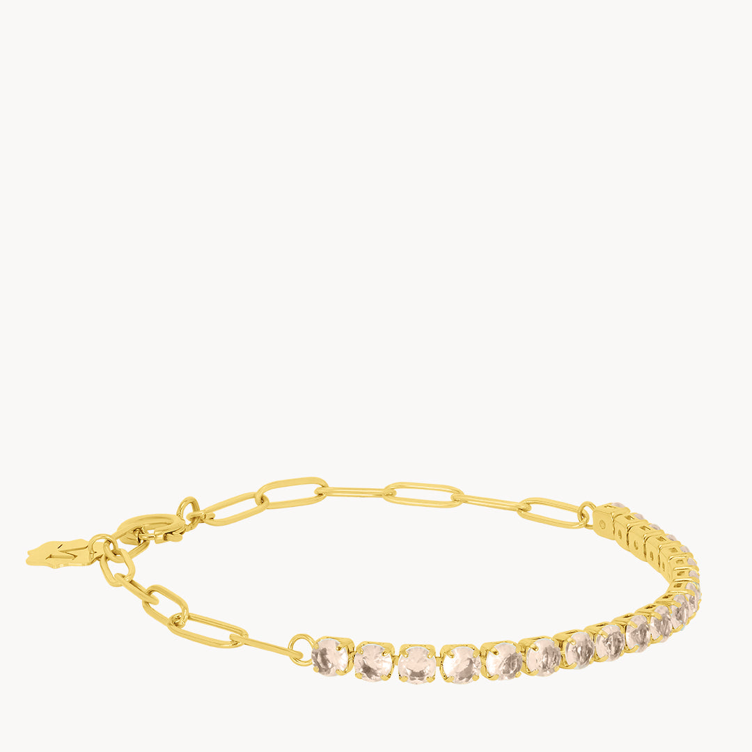 October Birthstone Love Starlight Charm Bracelet