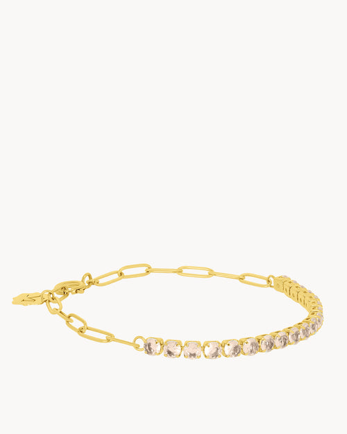 October Birthstone Love Starlight Charm Bracelet