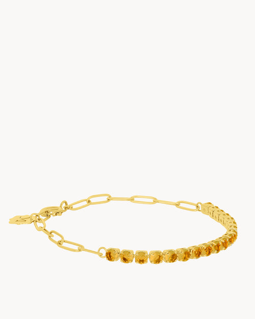 November Birthstone Happiness Starlight Charm Bracelet