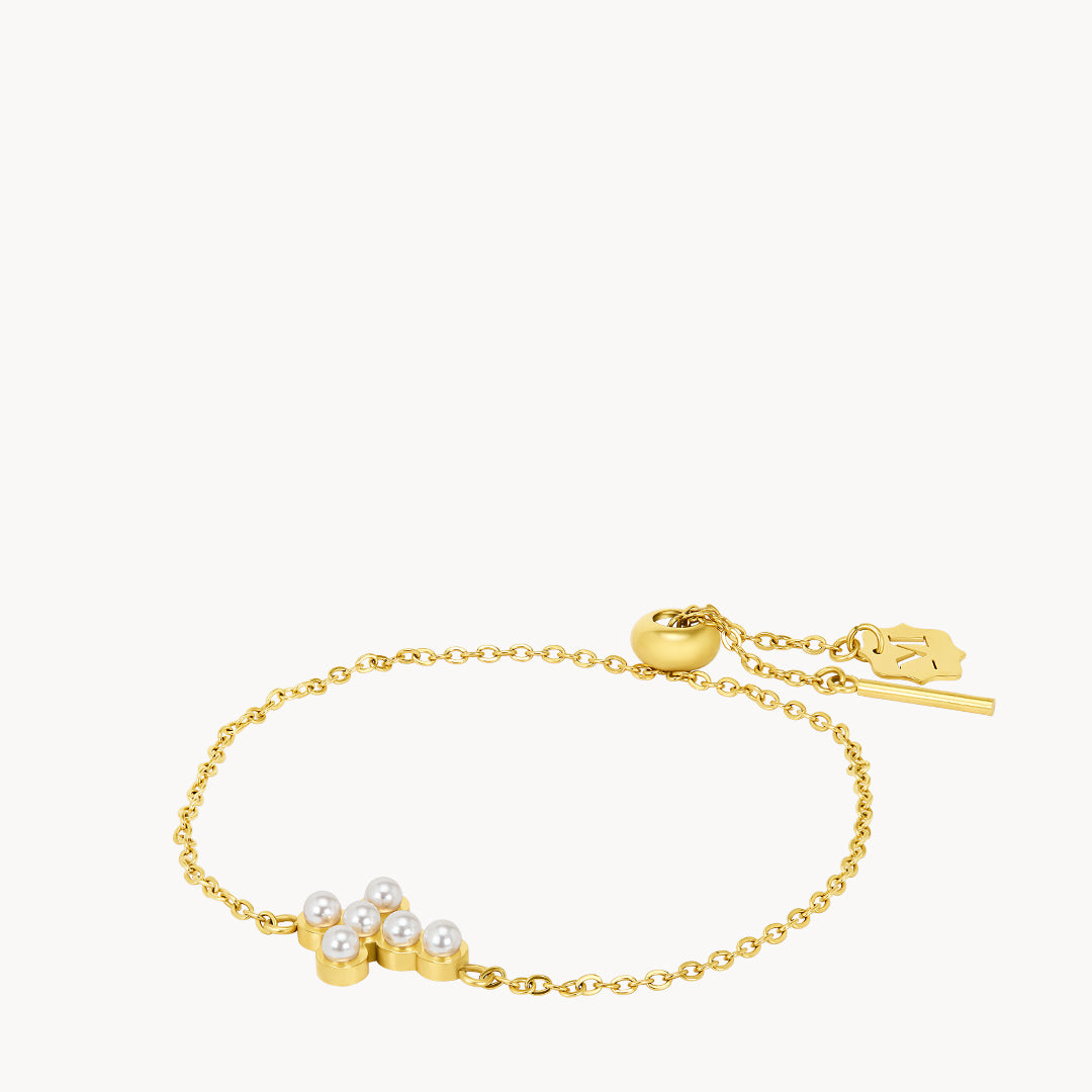Timeless Pearl Salib Adjustable Bracelet