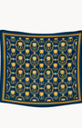 The Mvintage Lion Ħabbata Silk Scarf