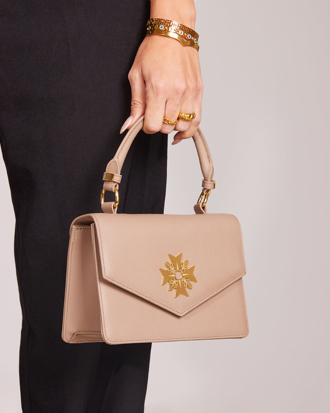 Taupe Kavallier Handbag