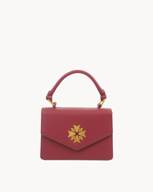The Kavallier Handbag, Burgundy