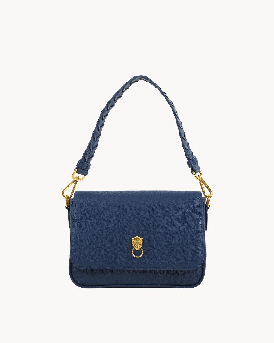 Blue Bloom Lion Ħabbata Handbag