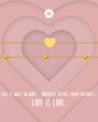 Beaded Love Heart Bracelet