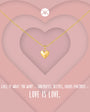 Bold Love Heart Necklace