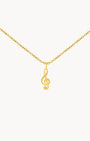 Music Note Necklace
