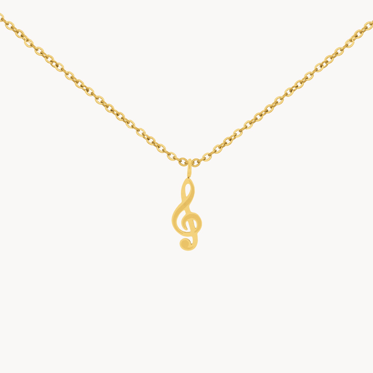 Music Note Necklace