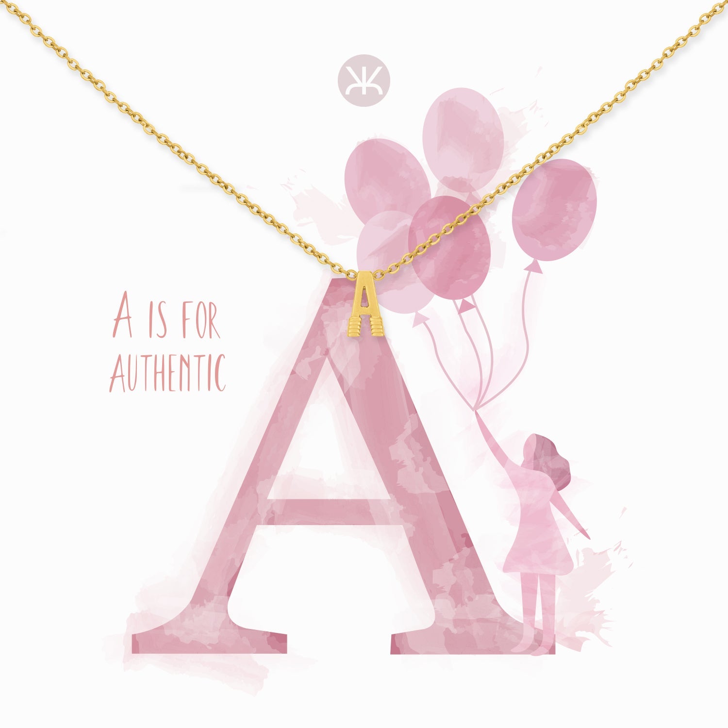 A Gold Necklace