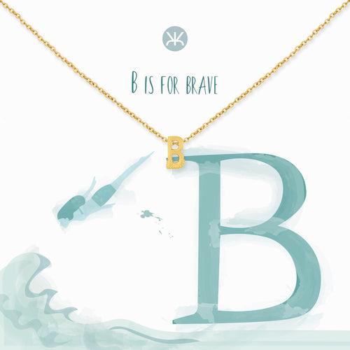 B  Gold Necklace