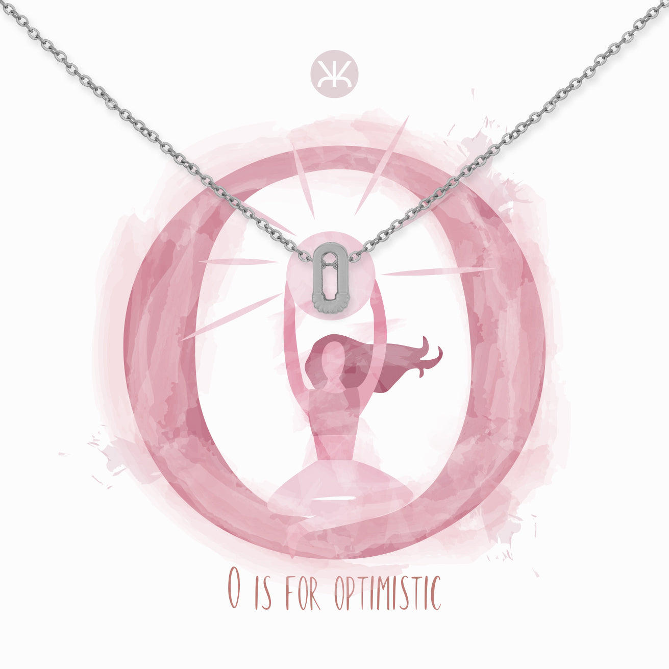 O Silver Necklace
