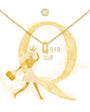 Q Gold Necklace