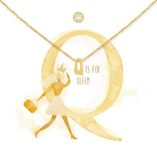 Q Gold Necklace