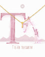 T Silver Necklace