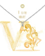 V Silver Necklace