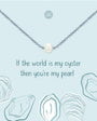 Pearl Necklace, Silver