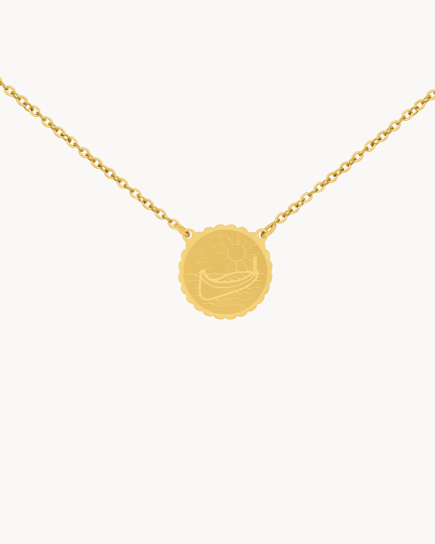 Luzzu Coin, Necklace