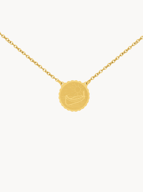 Luzzu Coin, Necklace