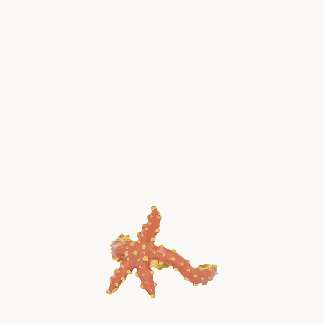 Radiant Starfish Ring