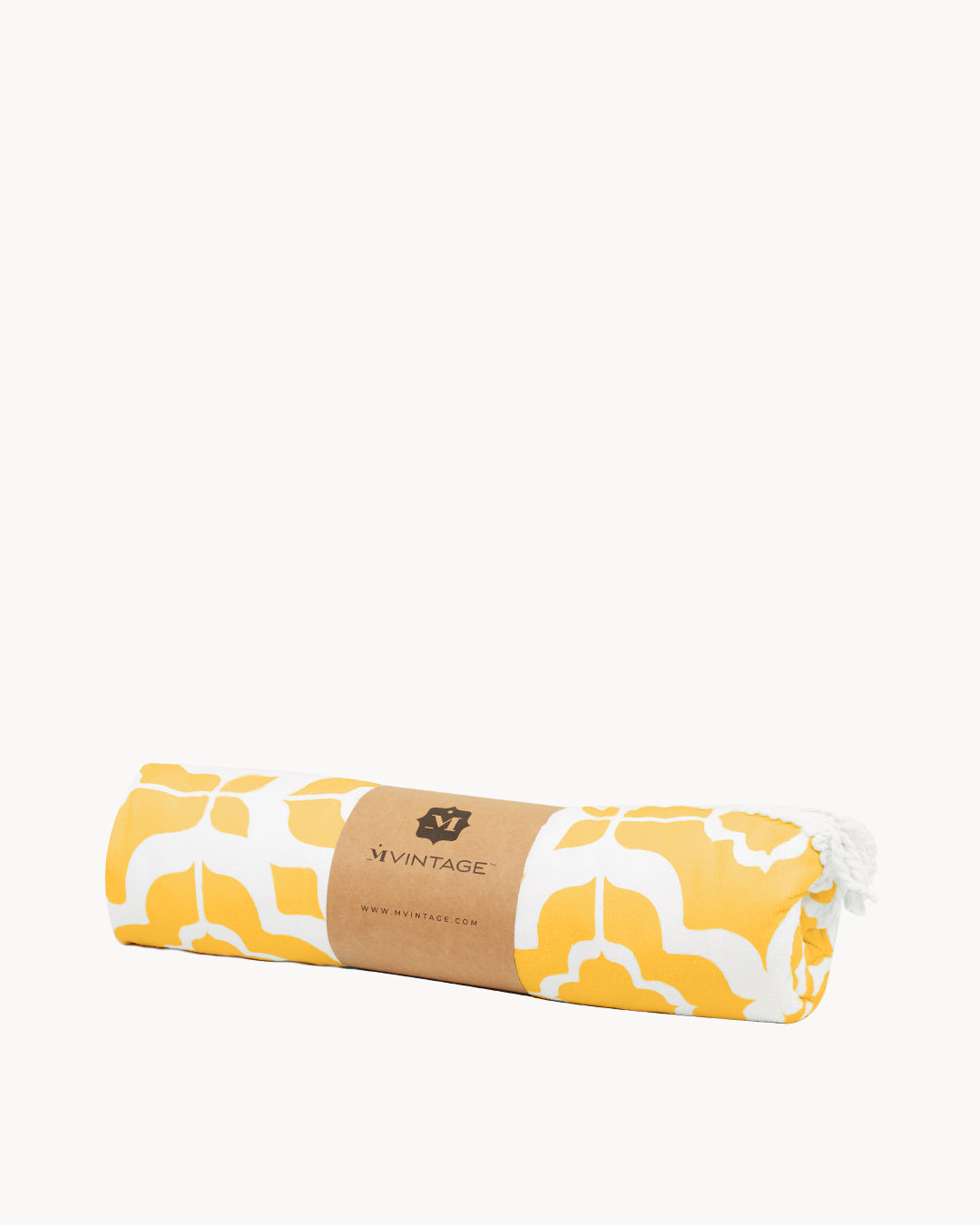 Yellow Mvintage Bizzilla Towel