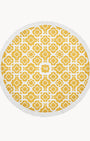 Yellow Mvintage Bizzilla Towel