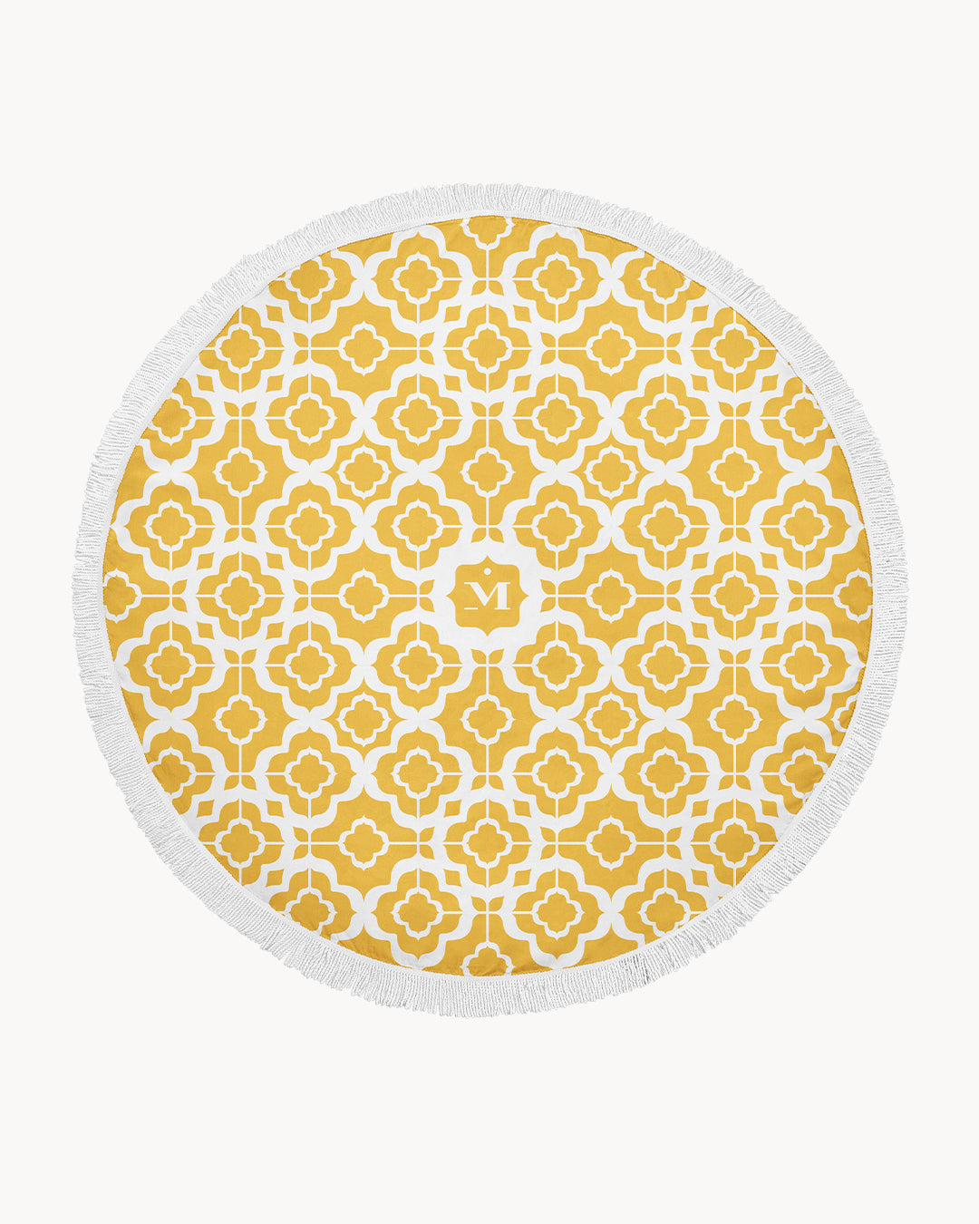 Yellow Mvintage Bizzilla Towel