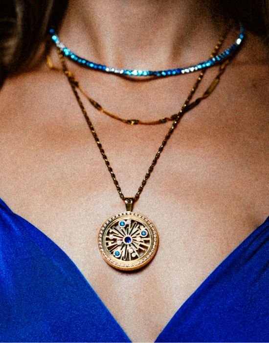 Firework Twist Necklace Set