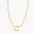 Timeless Long Pearl Charm Chain