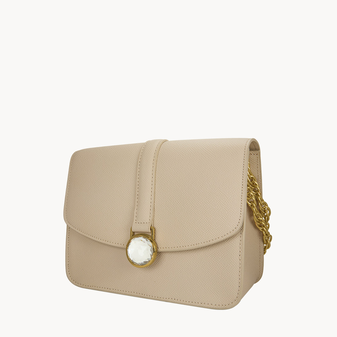 Soft Ecru Mvintage Twist Handbag