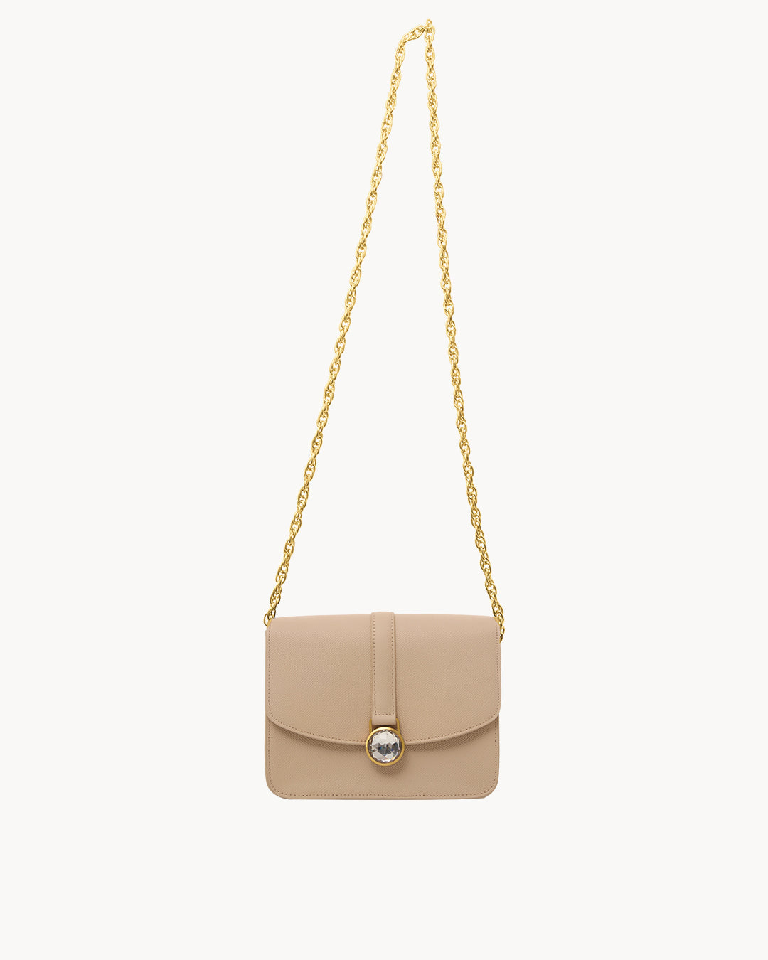 Soft Ecru Mvintage Twist Handbag