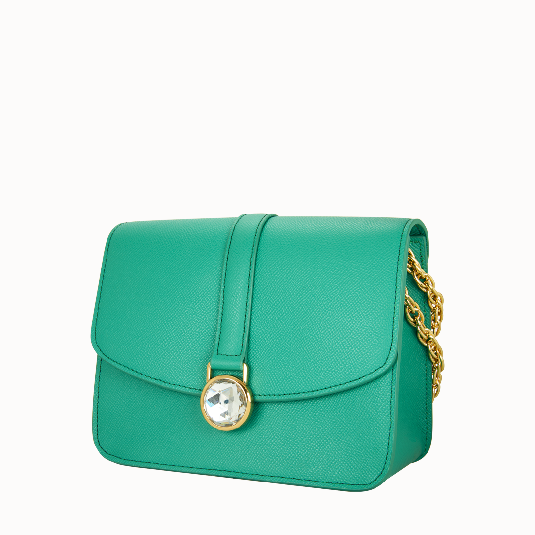 Sea Teal Mvintage Twist Handbag