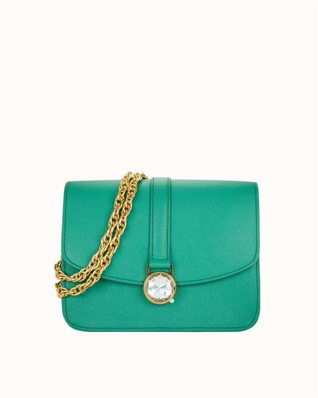 Sea Teal Mvintage Twist Handbag