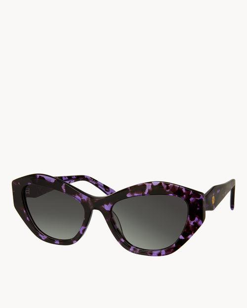 Mellieħa Purple Tortoiseshell Sunglasses