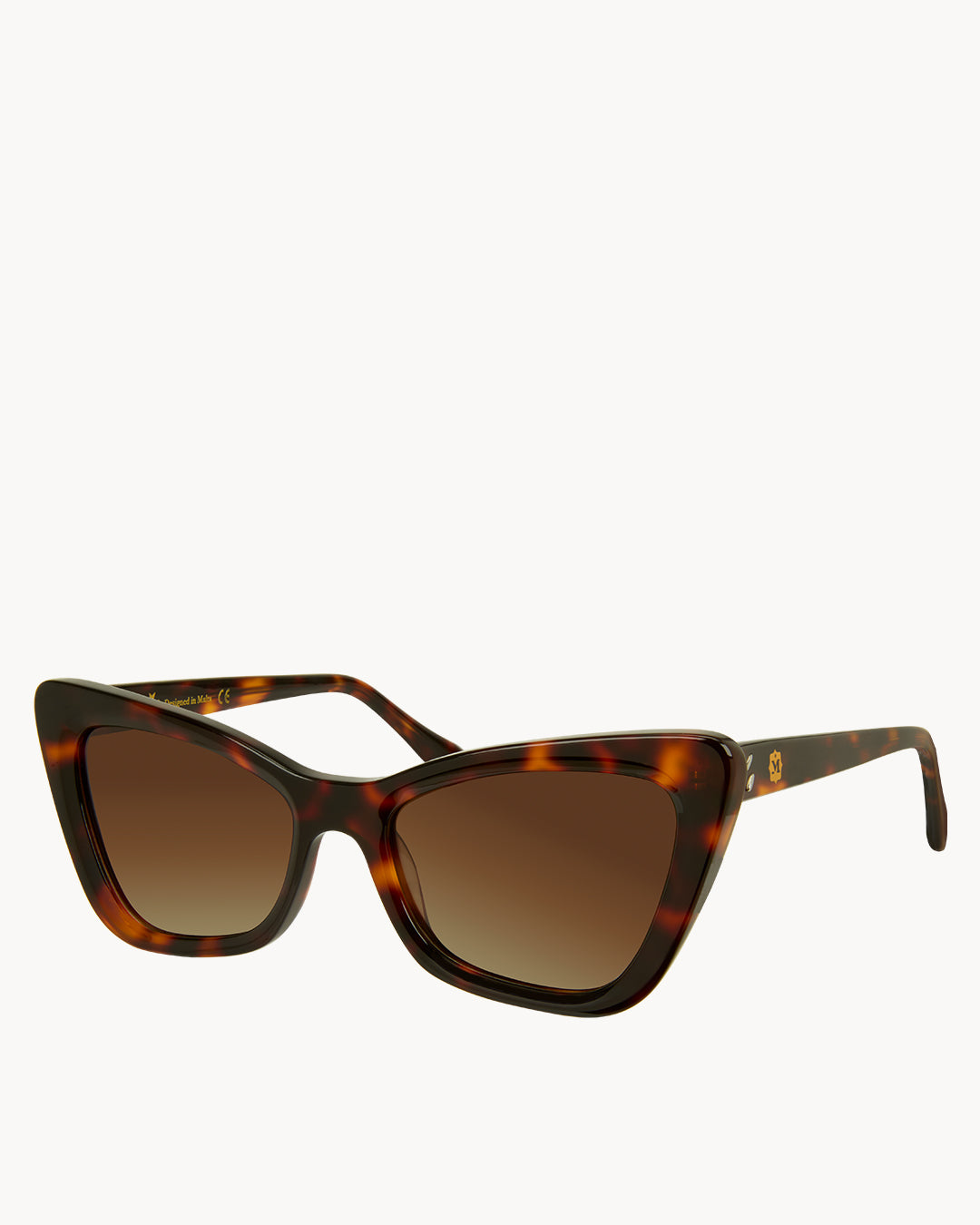 Mdina Brown Tortoiseshell Sunglasses