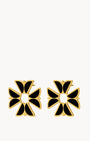 Black Kavallieri Mvintage Stud Earrings