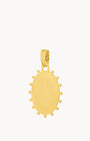 Domna Munita Engravable Pendant, Gold