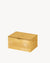 Gold Metallic Stackable Jewellery Box