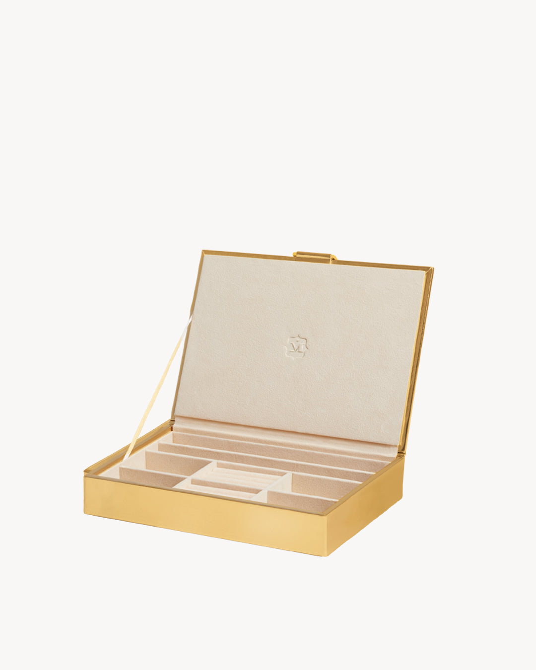 Gold Metallic Stackable Jewellery Tray