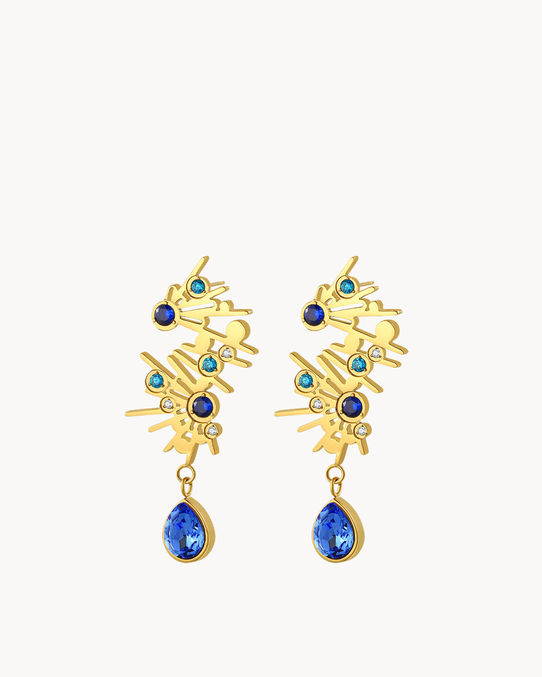 Fireworks Dangling Earrings