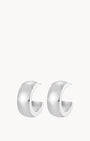 Bold Hoop Silver