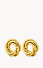 Wave Stud Earrings